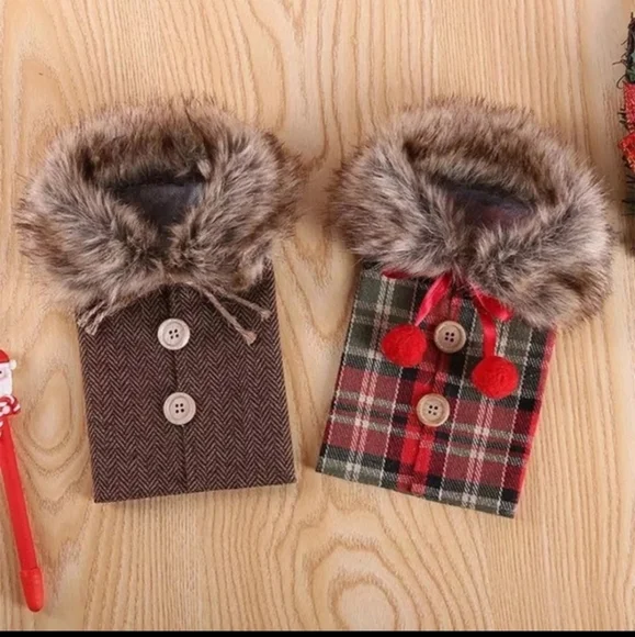 Christmas wine covers - Picture 2 of 2